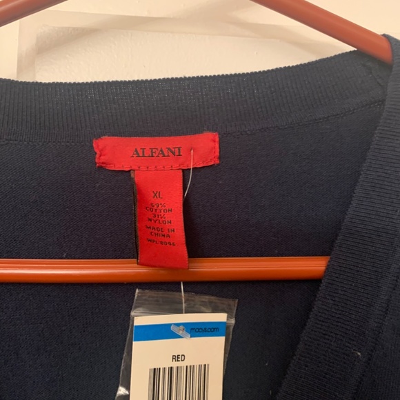 NWT Men’s Alfani sweater in Sz XL - Picture 2 of 7